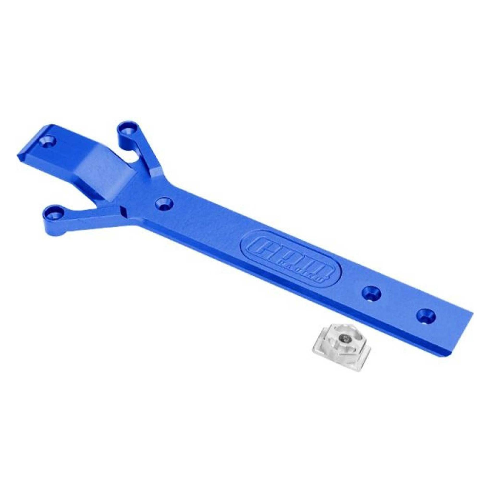 GPM Alu-Chassis-Platte blau (1) TRX MiniMaxx (GPMTXMM016B)