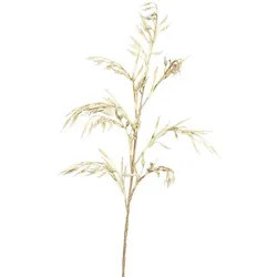 Deko-Zweig Haferzweig 86 cm Kunststoff Beige Creme