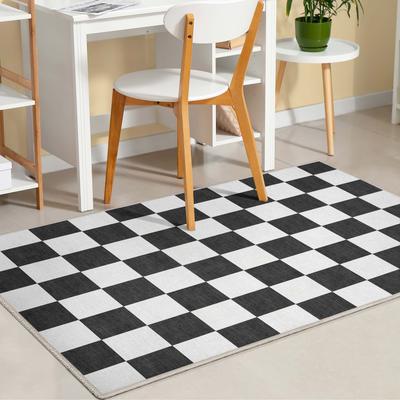 Well Woven Apollo Square Modern Geometric Flat-Weave Area Rug