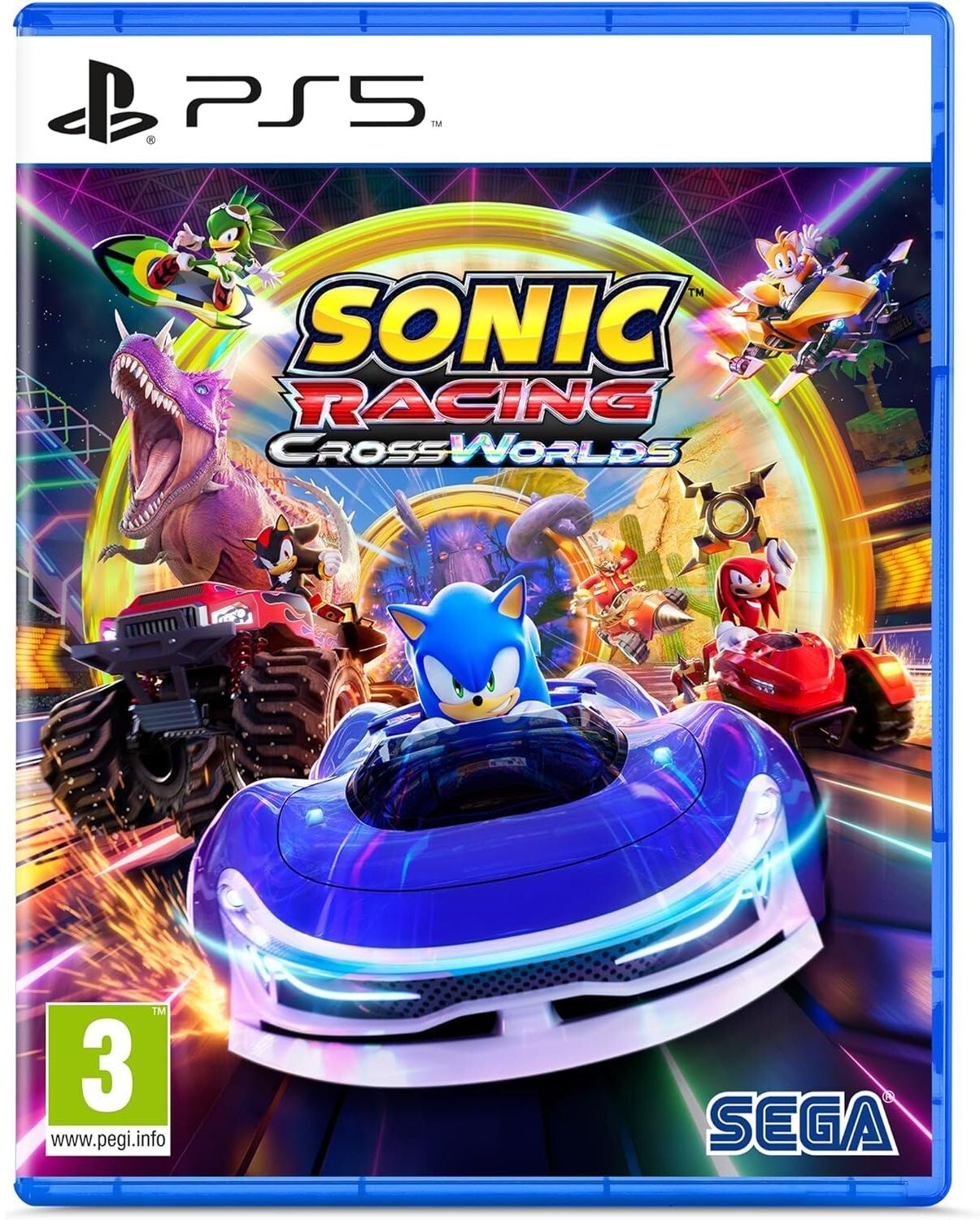PlayStation Sonic Racing: CrossWorlds - PS5 Game, Used - Good