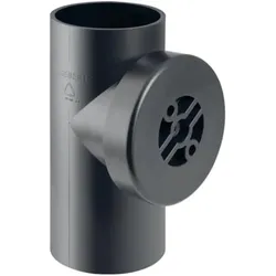 Geberit, Rohrverbindungstechnik, PEH renserør 90 grader 160 mm