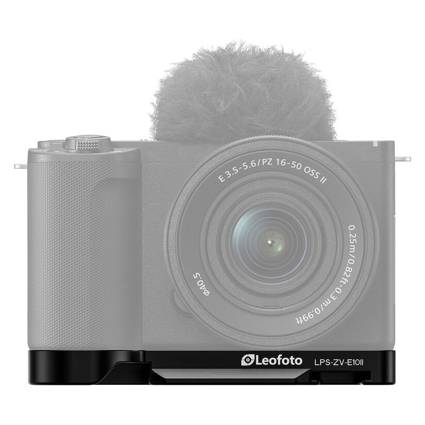 Leofoto LPS-ZV-E10II L plate for Sony ZV-E10II (Stativ Schnellwechselplatte) (LPS-ZV-E10II Black)