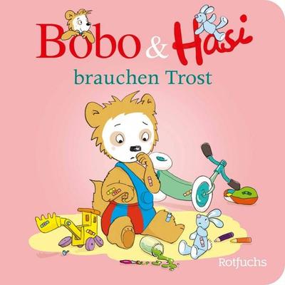 Bobo & Hasi brauchen Trost, Gebundene Ausgabe von Dorothée Böhlke, Rotfuchs, 978-3-7571-0002-5