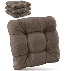 STUHLKISSEN HighLux SK 35/35/8cm Taupe (4tlg)