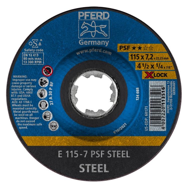 Pferd Schruppscheibe Universal-Linie PSF X-LOCK (62011115)