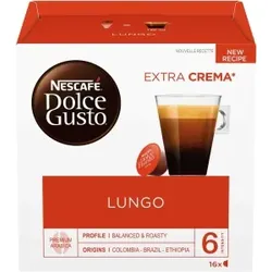 16 Kaffeekapseln Nescafé Dolce Gusto LUNGO