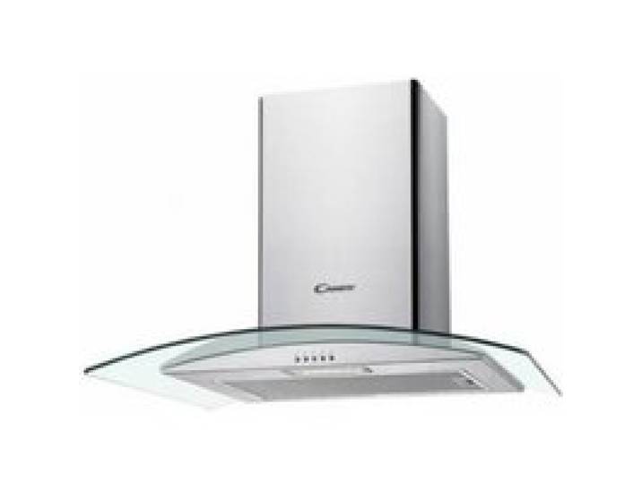 Hotte décorative - CANDY - CGM64/1X - Evacuation - LED - Inox