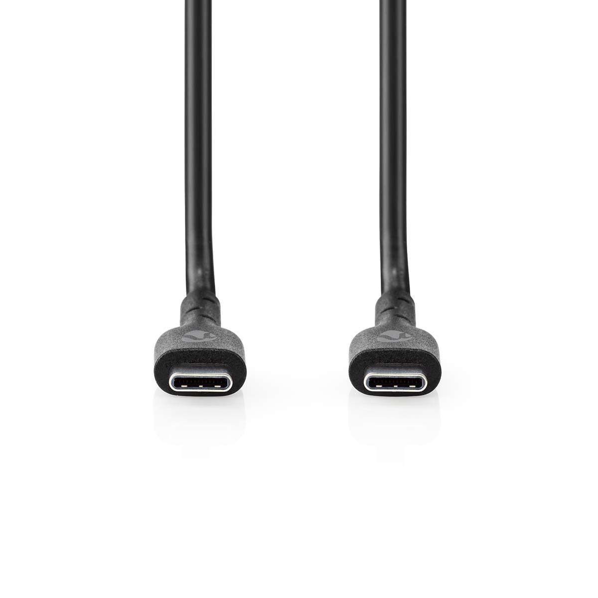 Nedis CCGL60710BK20 USB-C naar USB-C kabel, 2 meter, Zwart