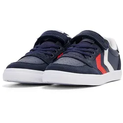 hummel Slimmer Stadil Leder Low-Top Sneaker Kinder 7634 - peacoat 28