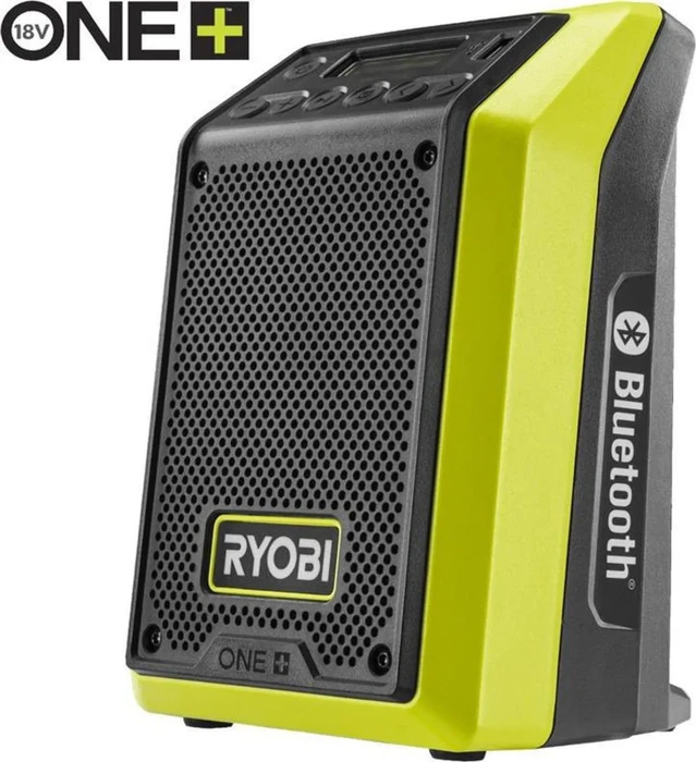 Ryobi RRDAB18-0 18 V ONE+ Akku-Bluetooth-Radio, DAB/DAB+ Fun (AM, DAB, DAB+, FM, Bluetooth) (5133005599)