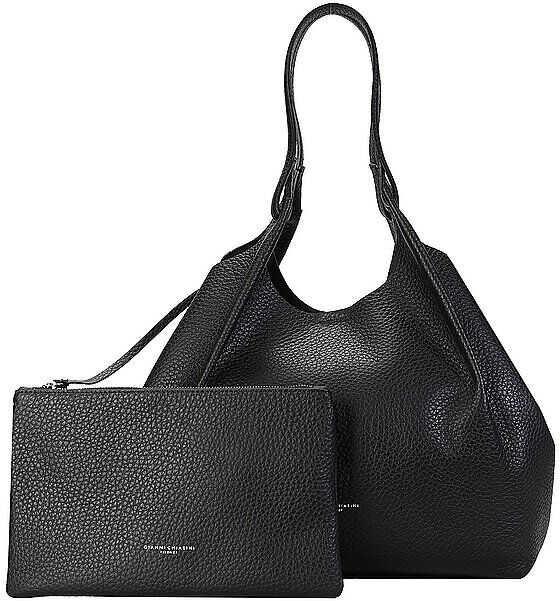GIANNI CHIARINI Ledertasche - Hobo Bag DUA schwarz EG