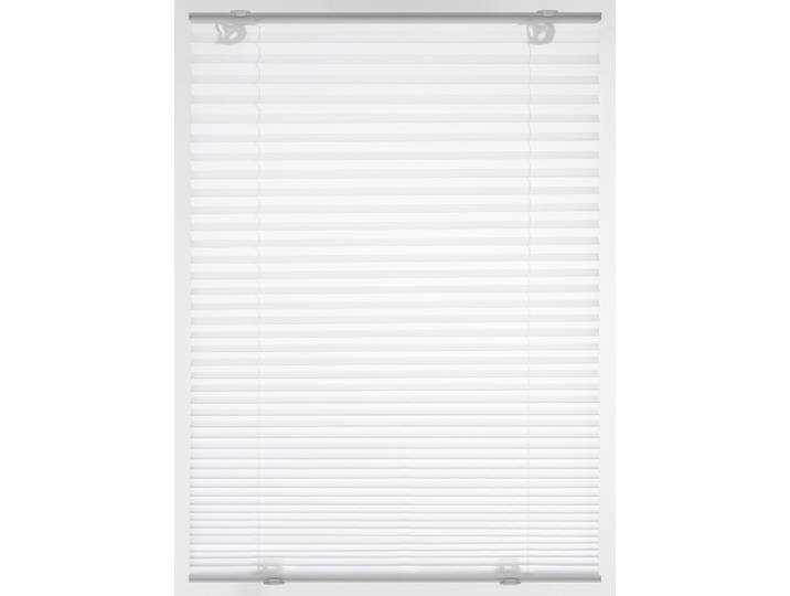 Dachfensterplissee GARDINIA, weiß, B:36cm H:60cm, Obermaterial: 100% Polyester, Plissees, Dachfensterplissee, passend für Velux Dachfenster, in Crush-Optik