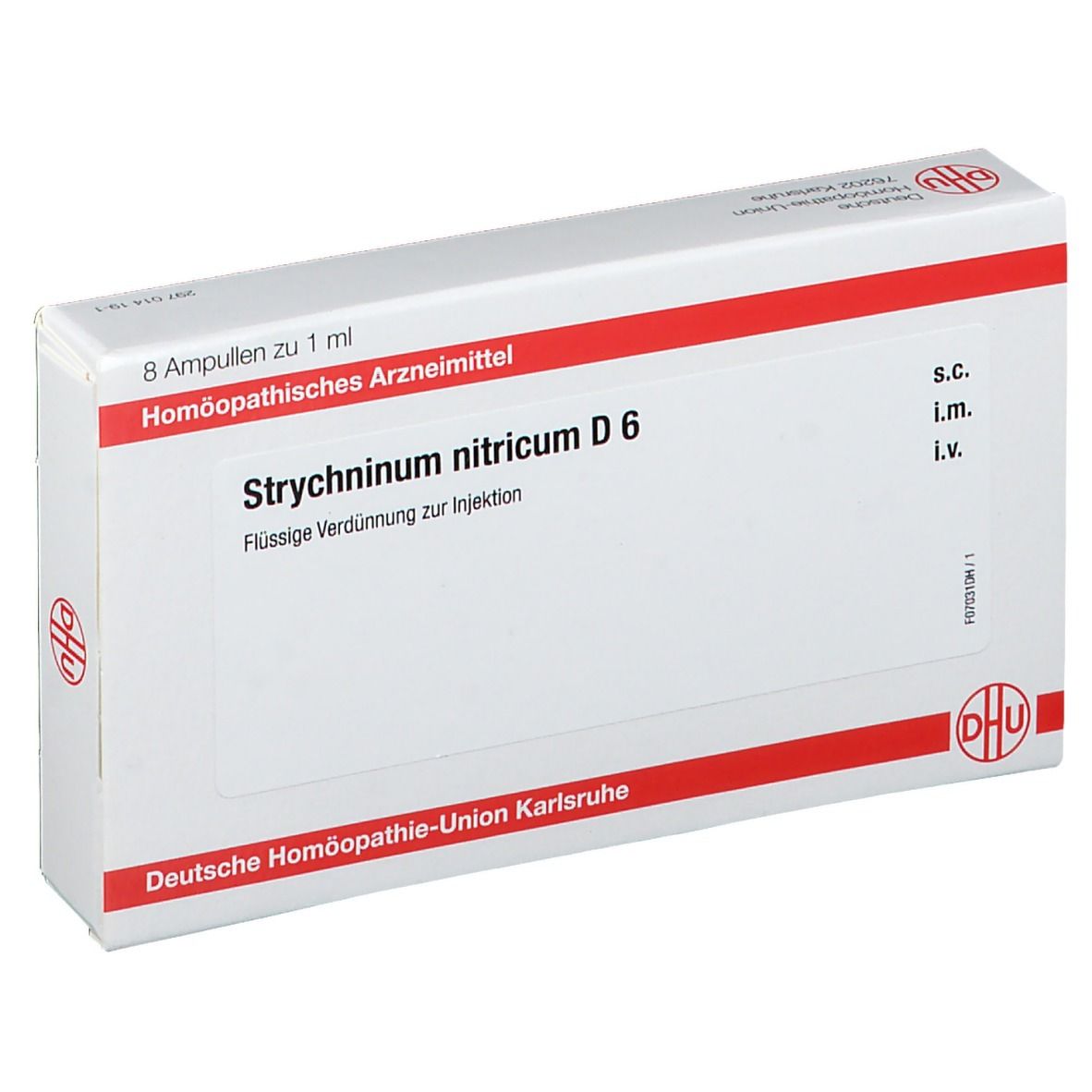Strychninum Nitricum D 6 Ampullen 8x1 ml