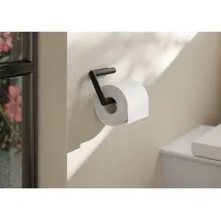 HEWI System 900 WC-Papierhalter 900.21.00060 DC  Edelstahl, pulverbeschichtet, schwarz tiefmatt