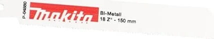 makita P-04880 Säbelsägeblätter 5St