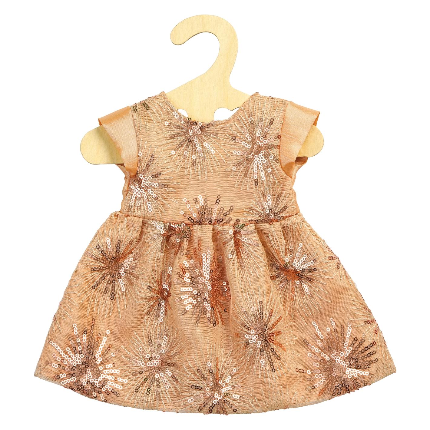 Heless Glitzerkleid Roségold 35-45cm (2230)
