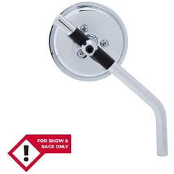 HIGHSIDER smart Lenkerspiegel Mini Chrom (1Stck.)