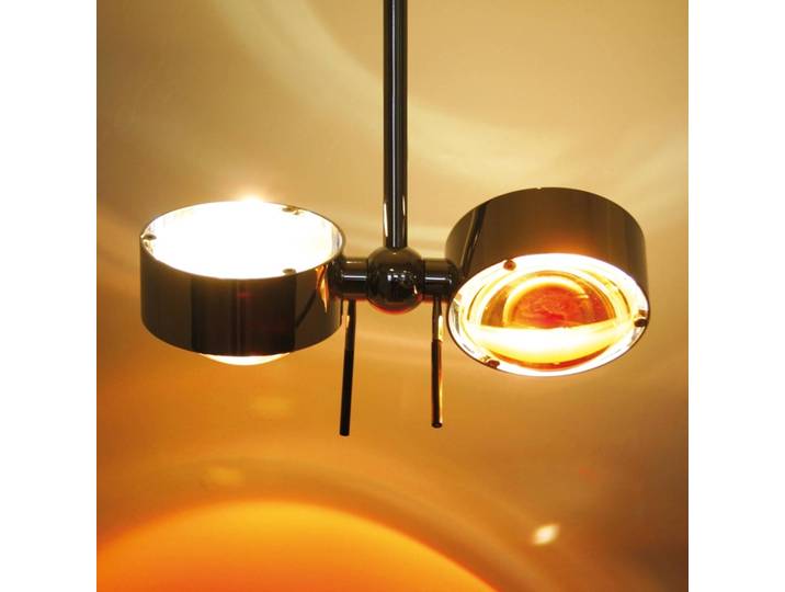 Design hanglamp PUK, dimbaar, chroom / zilver, Woon-/ Eetkamer, Design, hanglamp
