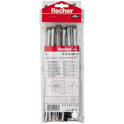 Fischer 6x Fensterrahmendübel F 10 M 202 B Beutel - 49148