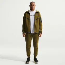 NIKE Tech Fleece Windrunner Kapuzenjacke 368 - olive flak/black XL