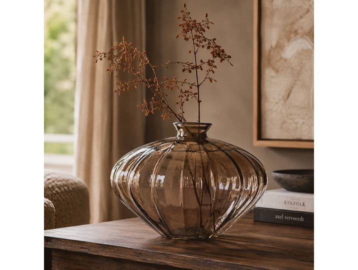 Vase Dahukeng Typ E Ø 36cm Durchsichtig