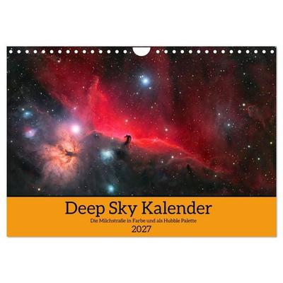 Deep Sky Kalender (Wandkalender 2027 DIN A4 quer), CALVENDO Monatskalender