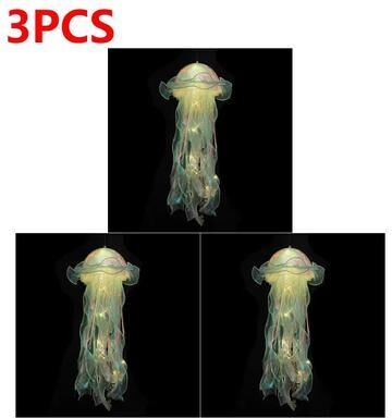 Inspire Essentials DIY Jellyfish Hanging Light Colorful Bedroom Ceiling Lamp For Kids 4