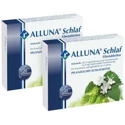 ALLUNA® Schlaf Filmtabletten Doppelpack 2X20 St