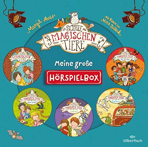 Margit Auer - Die Schule der magischen Tiere - Hörspiele: Meine große Hörspielbox: »Die Schule der magischen Tiere - Das Hörspiel«, »Voller Löcher! Das Hörspiel«, ... »Top oder flop! Das Hörspiel«: 5 CDs - Preis vom 11.10.2026 03:10:56 h