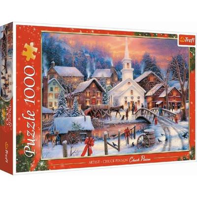 Puzzle 1000 Weiße Weihnacht (Puzzle)