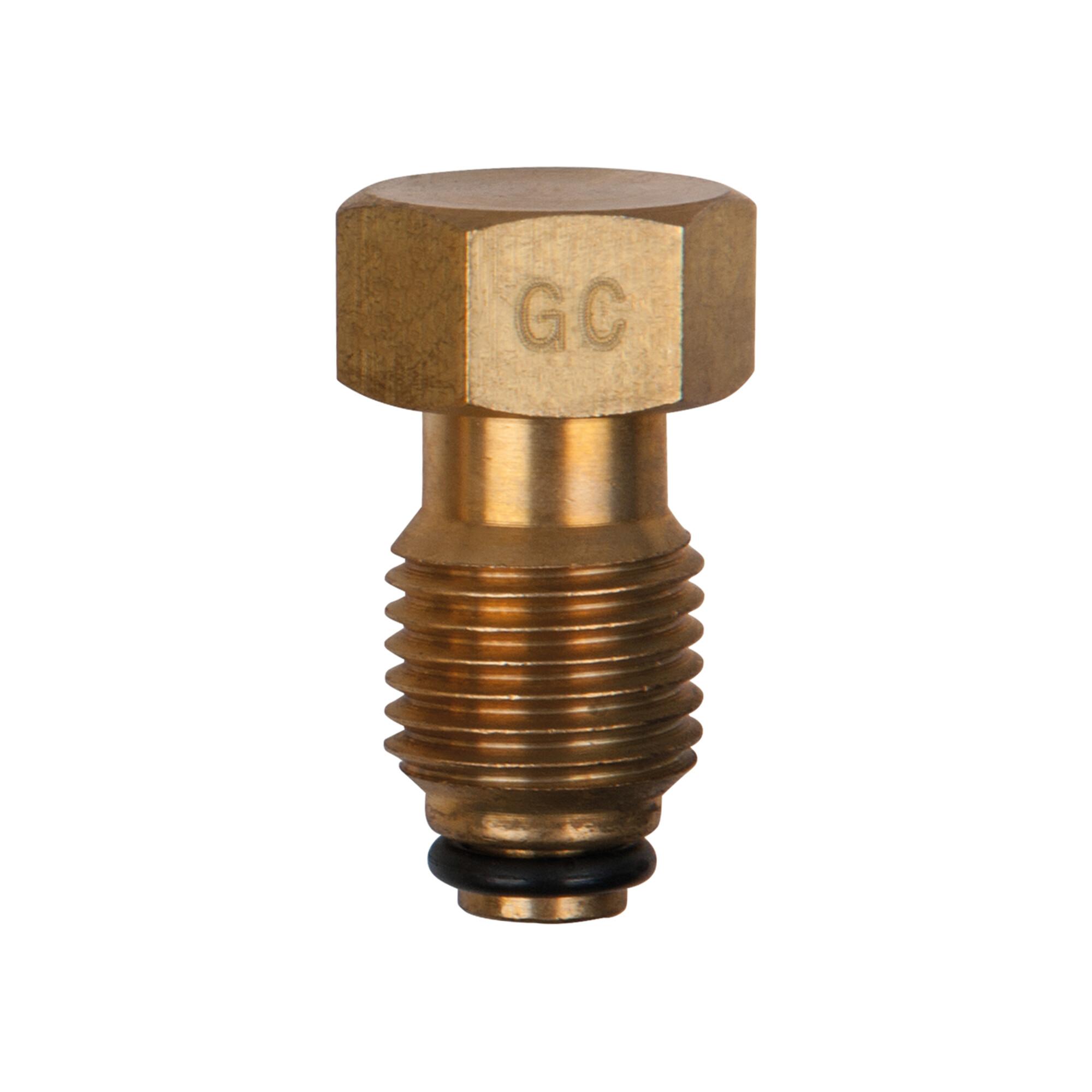KS Tools Verschluss-Adapterstück M14x1,5 Außengewinde und 16 mm Sechskant mit Dichtring (150.2344)