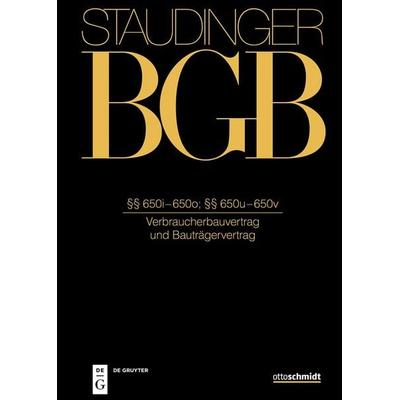 §§ 650i-650o; 650u-650 v, Gebundene Ausgabe von , Otto Schmidt/De Gruyter, 978-3-8059-1363-8
