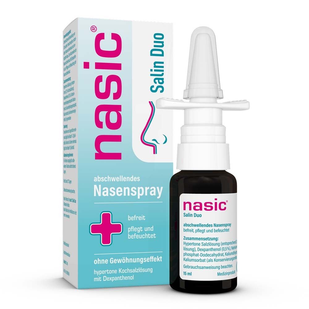 Nasic Salin Duo Nasenspray 15 ml