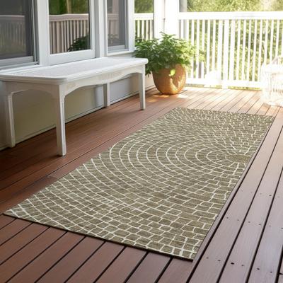 Addison Rugs Machine Washable Indoor/ Outdoor Modern Gravity Chantille Rug
