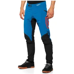 100%, Herren, Velohosen, R-Core X Pants (38), Blau