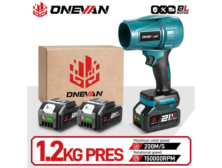 Makita – souffleur d'air électrique sans balais, 200 M/S, 2000W, outil électrique Rechargeable, broche de batterie 18V