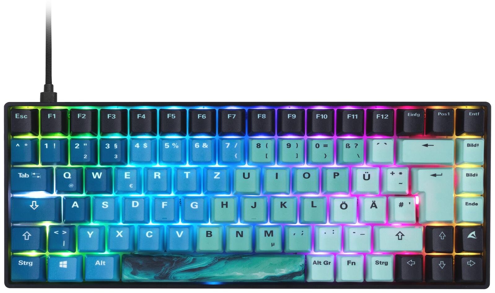 Sharkoon SKILLER SGK50 S3 Ultimate Rev2 Gaming Tastatur mit Mouse Mat 4044951044689