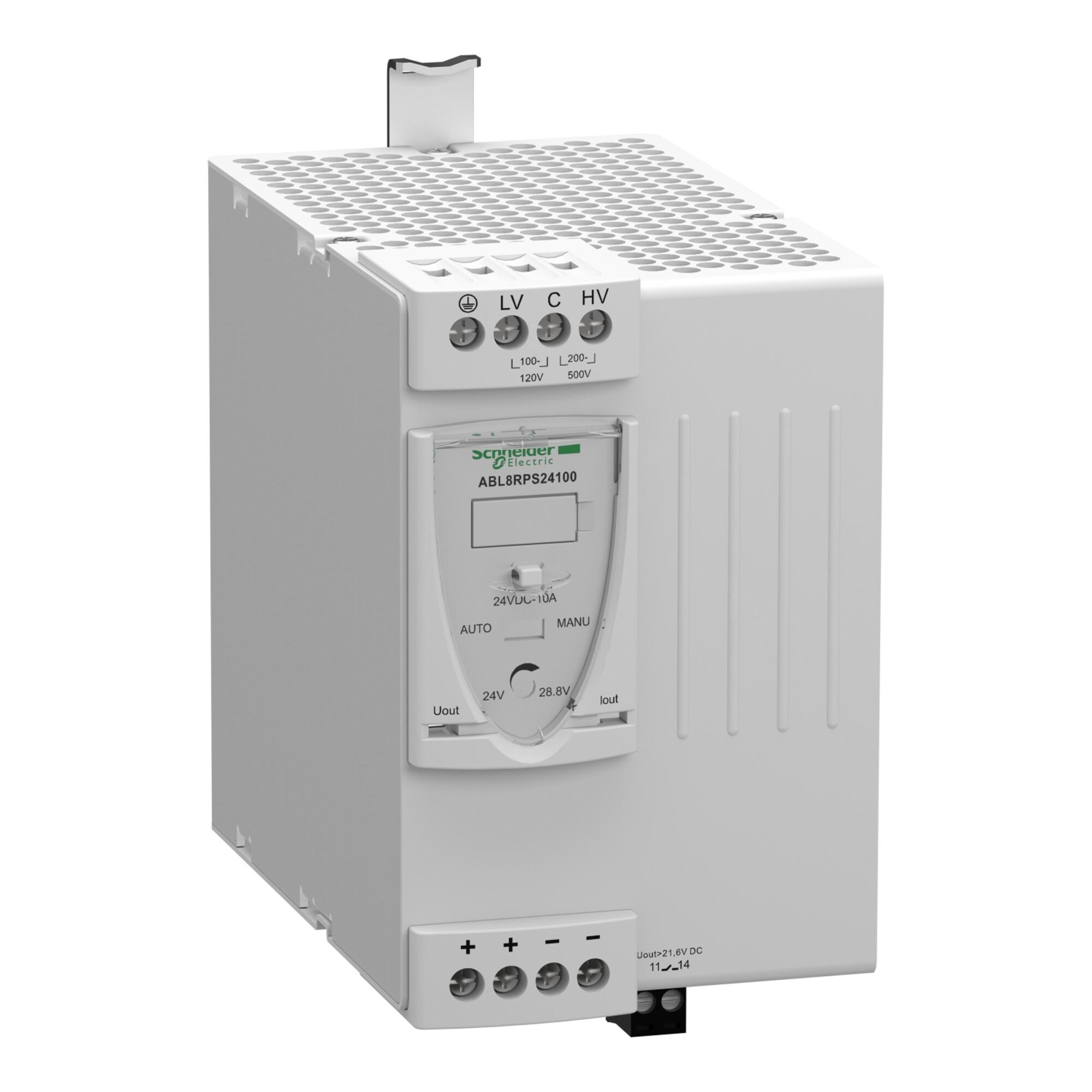 Schneider Electric Spannungsversorgung ABL8RPS24100 10A 100-500V 24VDC)