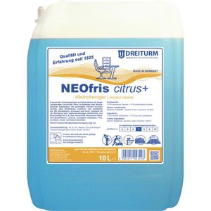 Dreiturm Allzweckreiniger 4329, Neofris citrus+, Konzentrat, mit Frischeduft, Kanister 10 Liter