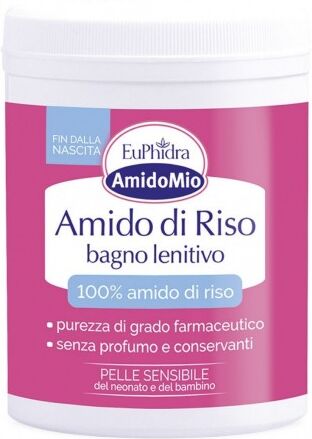 Zeta(Paraf) Euphidra Amidomio Polvere Amido Di Riso Bagno Lenitivo 200g
