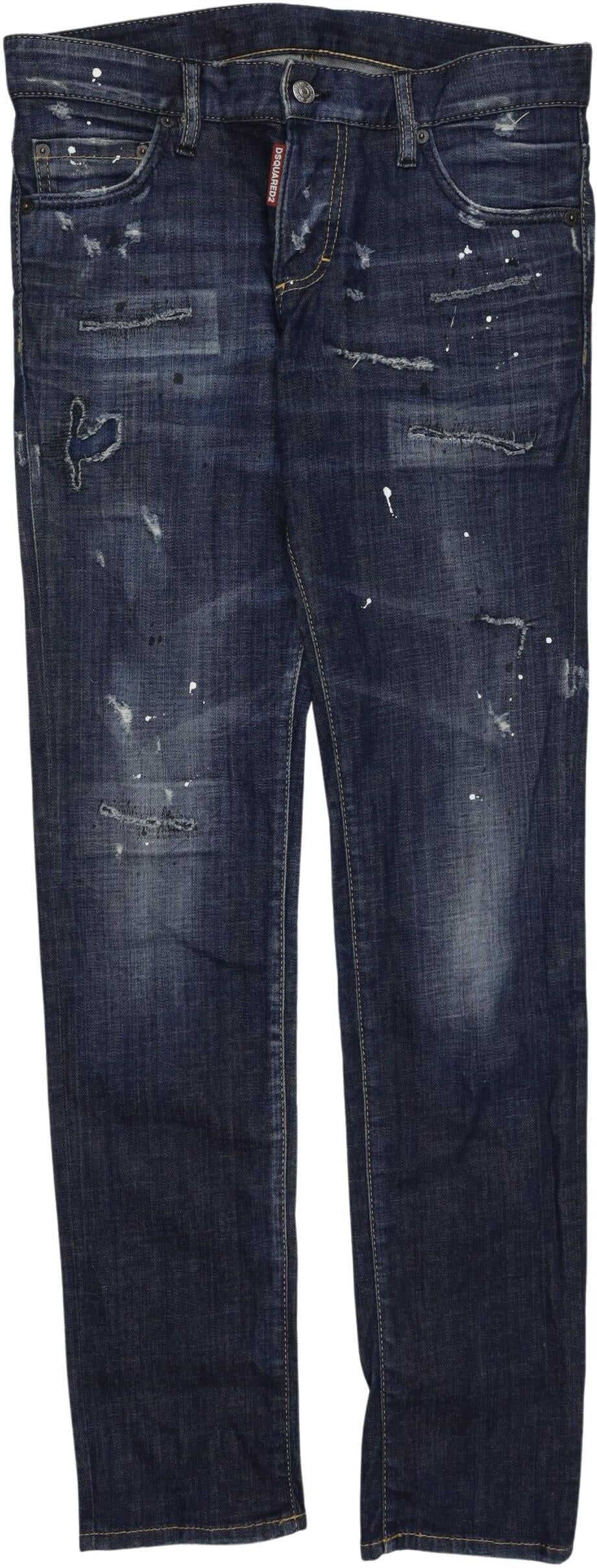 Dsquared2 Herren Jeans, Blau, Gr. EU 44, Baumwolle / Elasthan - Second Hand