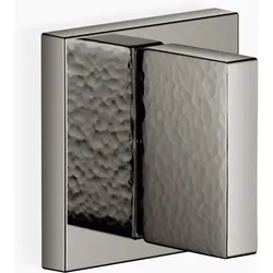 Dornbracht MEM Unterputzventil, rechtsschließend 1/2, mit Hammerschlag Struktur, 36604782-19, Farbe: Dark Chrome