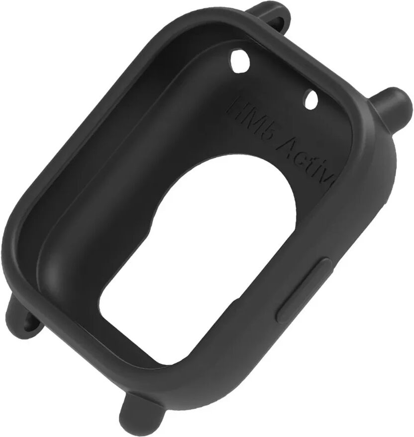 INF Silikon Schutzhülle Kompatibel mit Redmi Watch 5 Active – Kratzfest, Stoßfest Schwarz