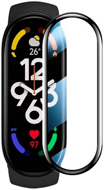 Película Proteção Ecrã 3D HD Compatível c/ Smartband Xiaomi Mi Band 7