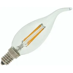 Bailey | LED-Kerzenlampe mit Spitze | Kleine Fassung E14 | 3W