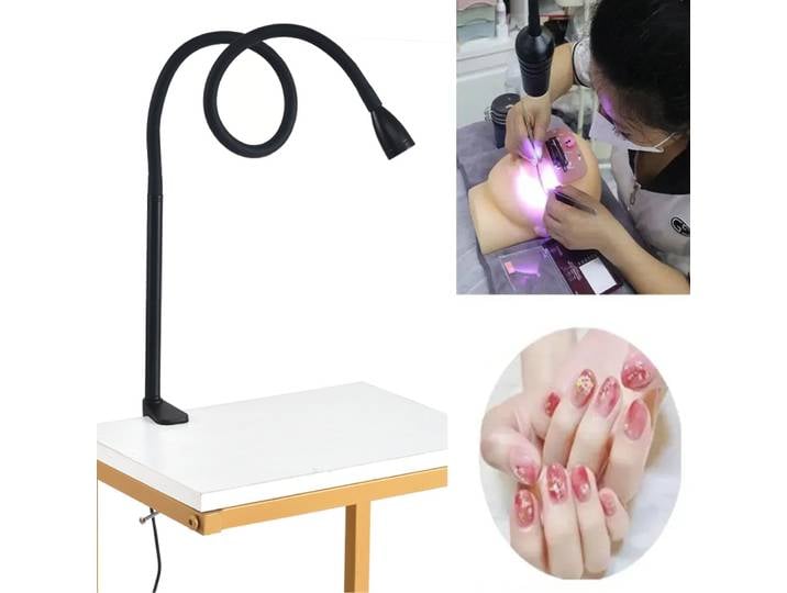 USB 10W haute puissance LED UV colle ultraviolette polymérisation lumière manucure beauté cils faux cils greffage pied étape interrupteur
