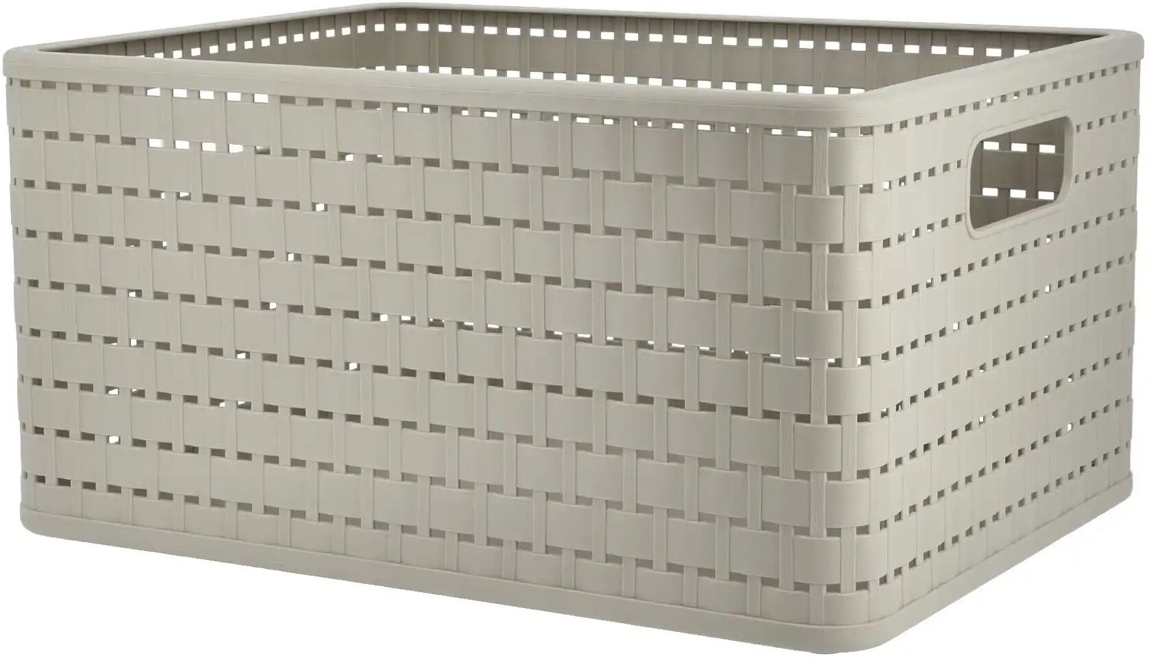 Rotho Aufbewahrungsbox  COUNTRY ¦ beige ¦ Kunststoff ¦ Maße (cm): B: 27,8 H: