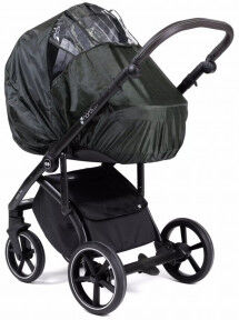 Nordbaby Regnskydd För Barnvagn/sulkie, Mörkgrön
