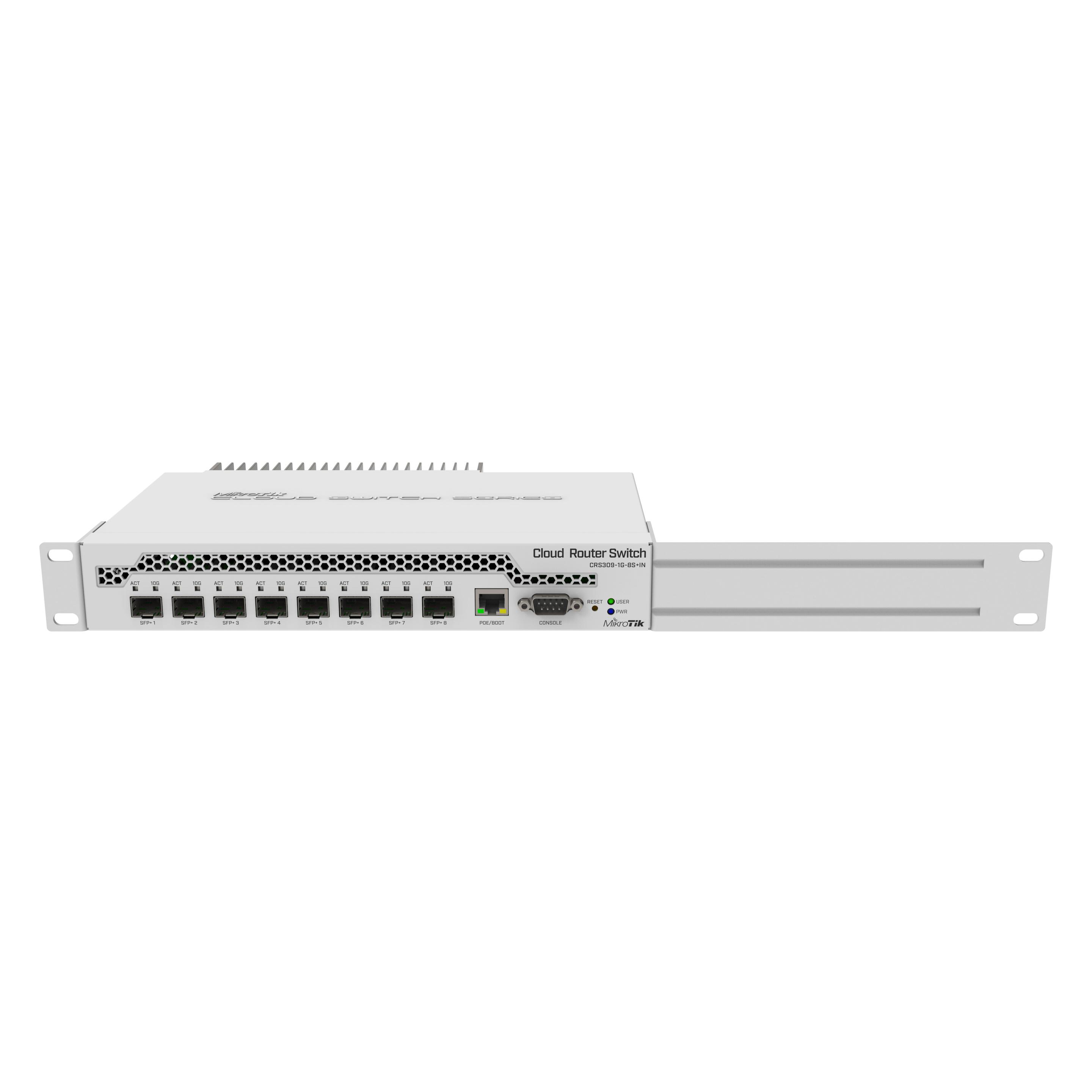 MikroTik CRS309-1G-8S+INL (9 Ports) (CRS309-1G-8S+IN)