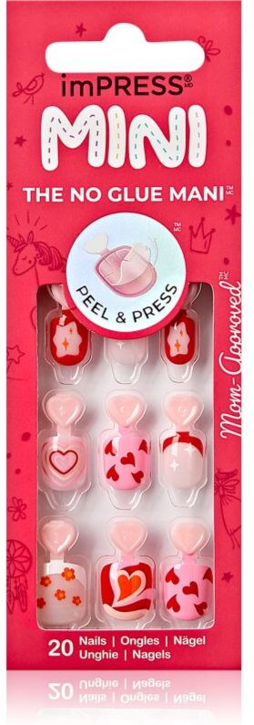 Kiss imPRESS Mini false nails self-adhesive 28 pc